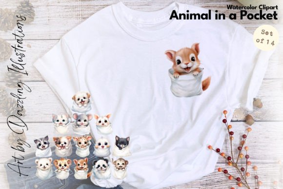 Animal Kingdom Pocket | Peeking Animals for Designers