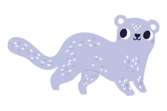 Arctic Fox Baby Animal: A Font That Captures Whimsy and Clarity