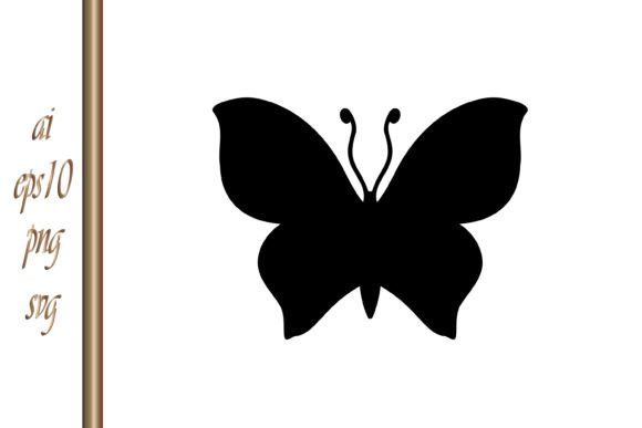 Butterfly Icon Engraving: A Distinctive Insect Animal Asset