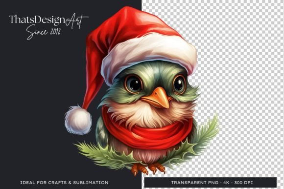 Cute Robin Christmas Animal Clipart: A Designer's Guide