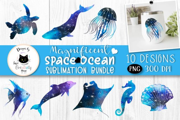 Ocean Animal Clipart: A Cosmic Bundle for Modern Creators