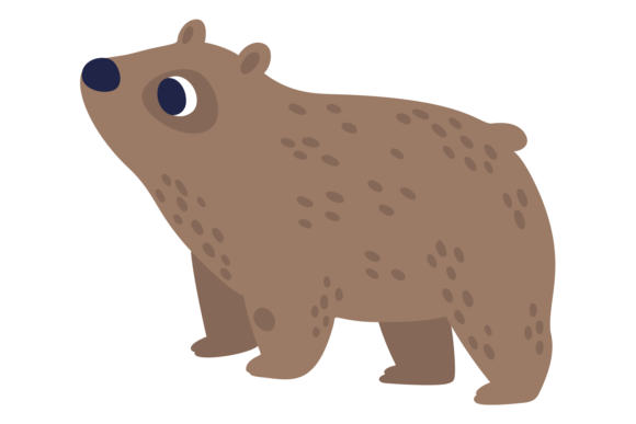 Wombat Cute Icon: A Wild Exotic Animal Character for Your Brand