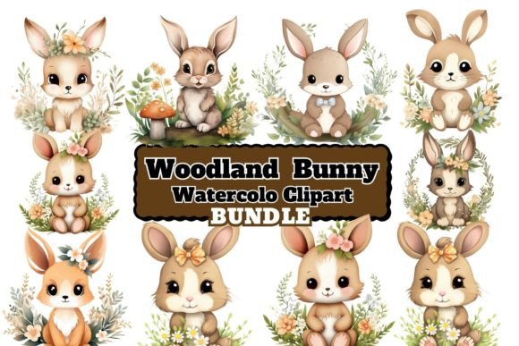 Woodland Animal Bunny Clipart: Beyond the Basics